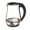 Nikai Jug Kettle 1.7L Glass With Cord Storage 2200W NK323G Automatic Shut Off Heat Plate With Led Indicator Light Detachable Filter Spout Cover