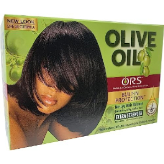 Ors Olive Oil Relaxer Extra Strength Kit ORSOORESK - Set of 3 Pcs