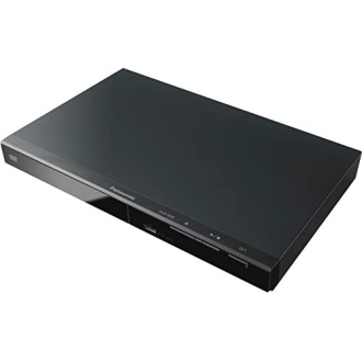 Panasonic Progressive Scan DVD Player Detailed Video/Audio from Most DVD/CD Formats, View Content From USB  (Black) DVD-S500GC