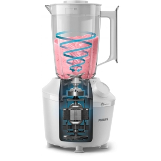 Philips Blender 450W 1L Jar, 2 Mills HR2041/30