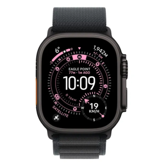 Apple Watch Ultra 3 49mm Black Titanium Case GPS + Cellular Black Alpine Loop