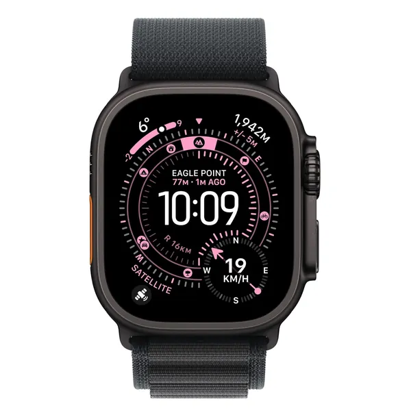 Apple Watch Ultra 3 49Mm Black Titanium Case Gps + Cellular Black Alpine Loop 2 Apple Watch Ultra 3 49Mm Black Titanium Case Gps + Cellular Black Alpine Loop