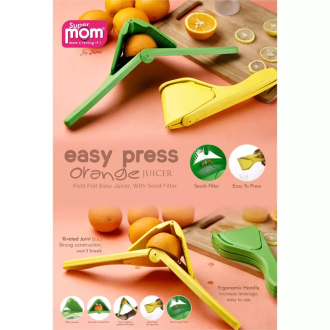 Supermom Easy Press Orange Juicer Strong Plastic Material Ergonomic Handle 574024