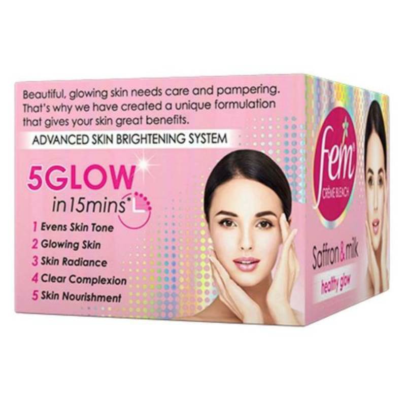 Fem Crème Bleach Saffron &Amp; Milk 64G Fcmsm64G - Set Of 3 Pcs 3 Fem Crème Bleach Saffron &Amp; Milk 64G Fcmsm64G - Set Of 3 Pcs