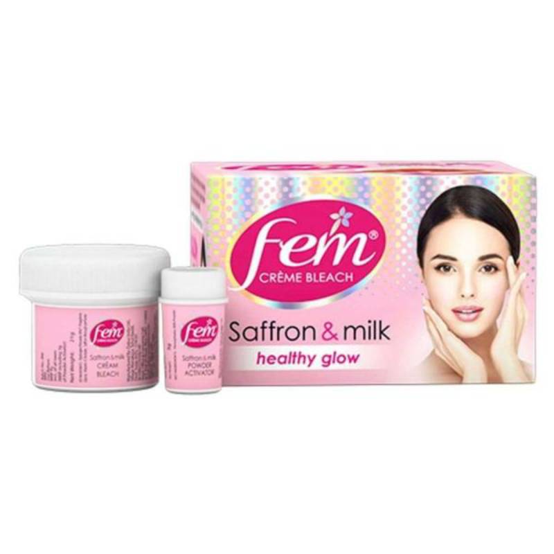 Fem Crème Bleach Saffron &Amp; Milk 64G Fcmsm64G - Set Of 3 Pcs 4 Fem Crème Bleach Saffron &Amp; Milk 64G Fcmsm64G - Set Of 3 Pcs
