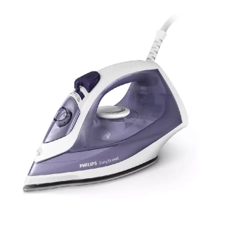 Philips Steam Iron Easy Speed 2000W 220ml, Steam Boost up to 100g, Calc Clean Slider, Ceramic Soleplate, Drip Stop GC1752