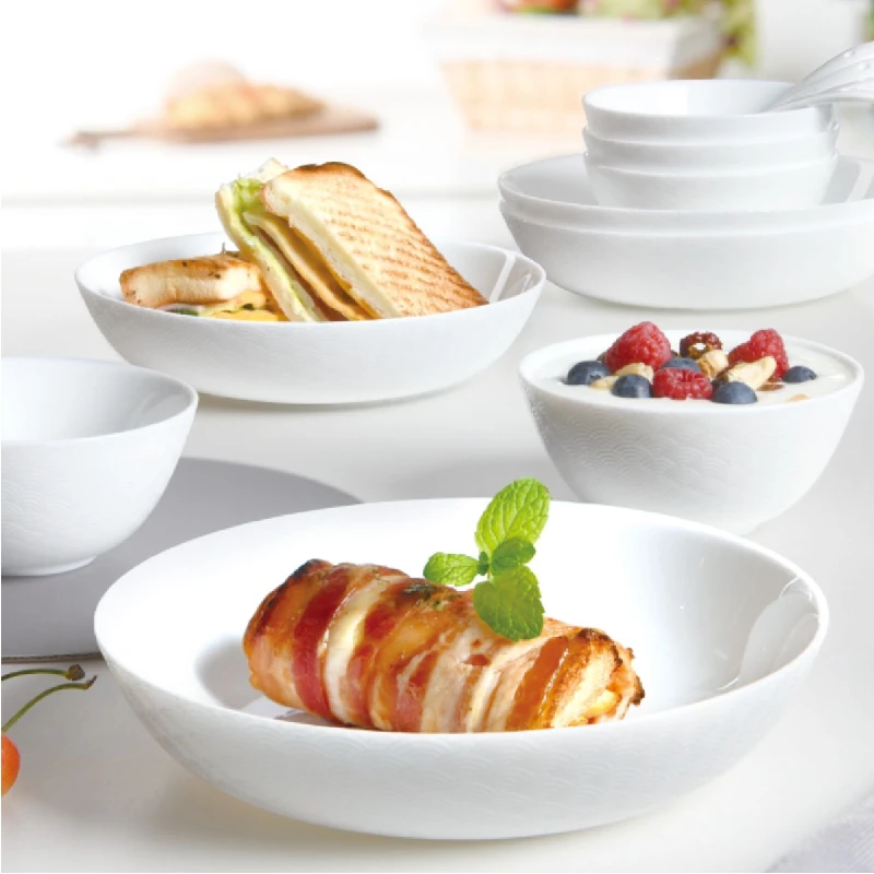 Luminarc Diwali Shell Structure Dinner Plate 25Cm Q1658 (Pack Of 6Pcs) 3 Luminarc Diwali Shell Structure Dinner Plate 25Cm Q1658 (Pack Of 6Pcs)