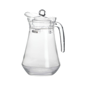 Luminarc Arc Glass Jug 1.3L with Cover, Transparent N1103