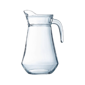 Luminarc Arc Glass Jug 1.6L with Lid, Transparent V4065