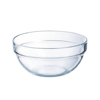 Luminarc Stacking Glass Bowl 23cm Transparent N3695 (Pack of 6Pcs)
