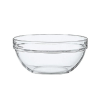 Luminarc Stacking Glass Bowl 17cm Transparent N2317 (Pack of 6Pcs)