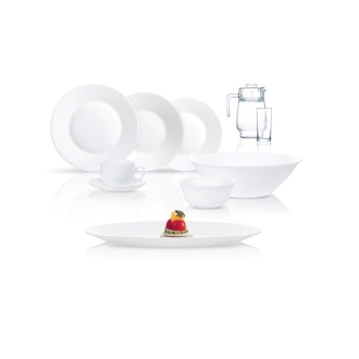 Luminarc Essence White 46pc Dinner Set N1220