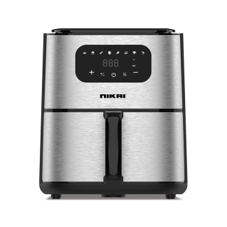 Nikai Airfryer 4.2L Manual 1520W NAF388D3 60 Mins Timer 8 Preset Cooking Detachable Frying Basket Led Display With Touch Screen