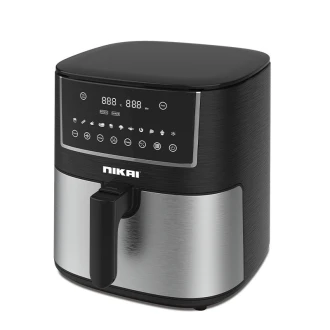 Nikai Airfryer 5.7L Digital 1650W NAF577D 60 Mins Timer 11 Preset Cooking With Touch Panel