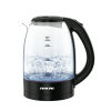 Nikai Jug Kettle 1.2L Glass With Cord Storage 2200W NK313G Automatic Shut Off Boil Dry Protection With Indicator Light On Handle