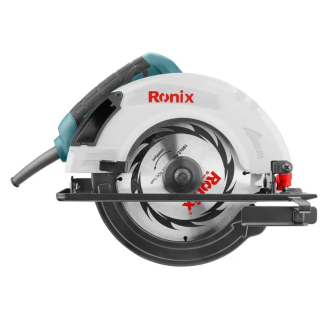 Ronix Power Circular Saw with Laser Guide - 2800W, 4600 RPM, and 235mm Blades, Model 4323, for Precision Cutting and Enhanced Performance.