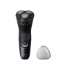 Philips Wet & Dry Electric Shaver 3000X Series with ComfortCut Blades, 3D Floating Heads, Anti-Corrosion Shaving System X3021