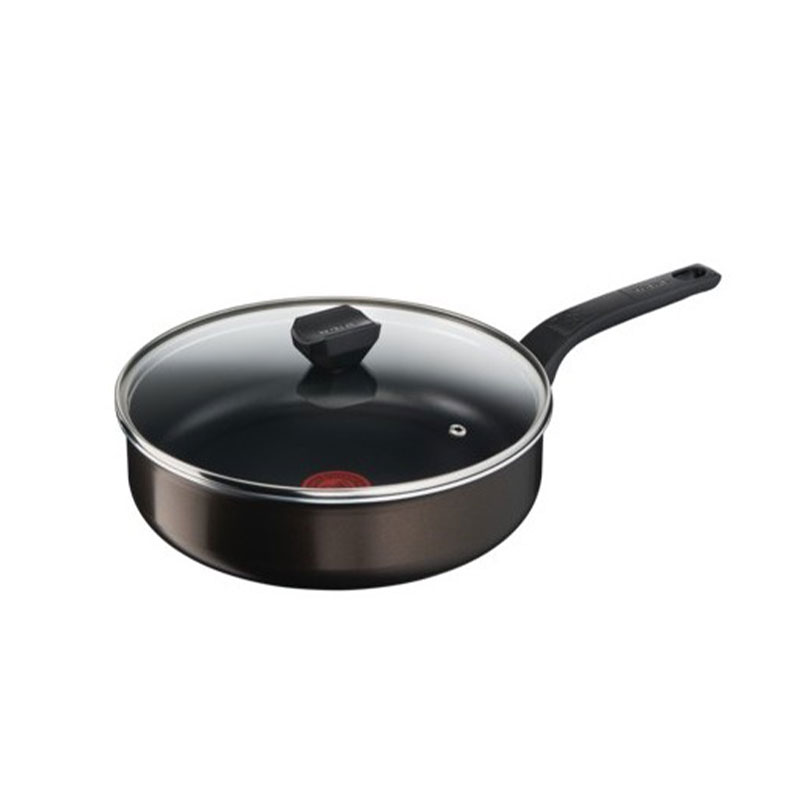 Tefal Easy Cook Sautepan 24Cm Non Electric B5543202 Aluminium Material Heat Indicator Thermo Signal Dishwasher Safe Made In France 1 Tefal Easy Cook Sautepan 24Cm Non Electric B5543202 Aluminium Material Heat Indicator Thermo Signal Dishwasher Safe Made In France