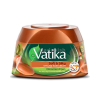 Vatika Hair Cream Soft & Silky, Heat Protect. For Dull, Dry & Unmanageable Hair, Argan 140ml (Pack of 3)