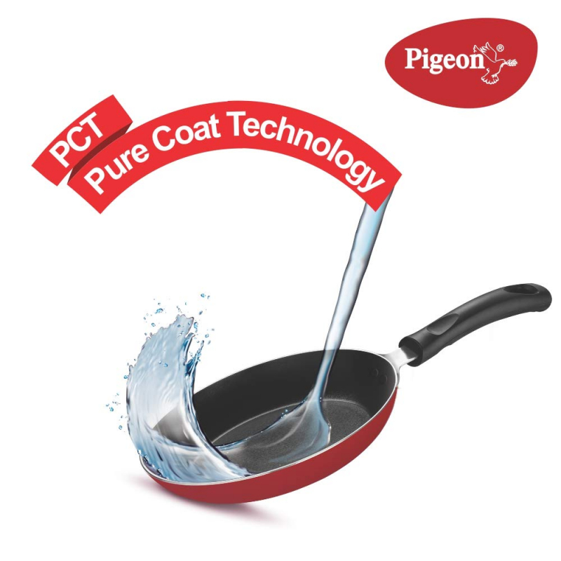 Pigeon Non Stick Frypan 22Cm Aluminium Scratch Resistant Italian Technology 12083 4 Pigeon Non Stick Frypan 22Cm Aluminium Scratch Resistant Italian Technology 12083