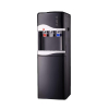 Von Electric Cooling Water Dispenser with Hot, Cold & Normal Taps, Matte Black+Silver VDE-311CLK