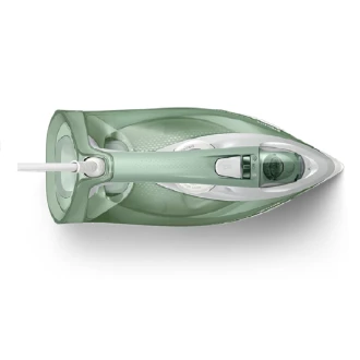 Philips Steam Iron HV 2600W 300ml , 220g Steam Boost, Quick Calc Release and SteamGlide Plus Soleplate, 7000 Series Green DST7012