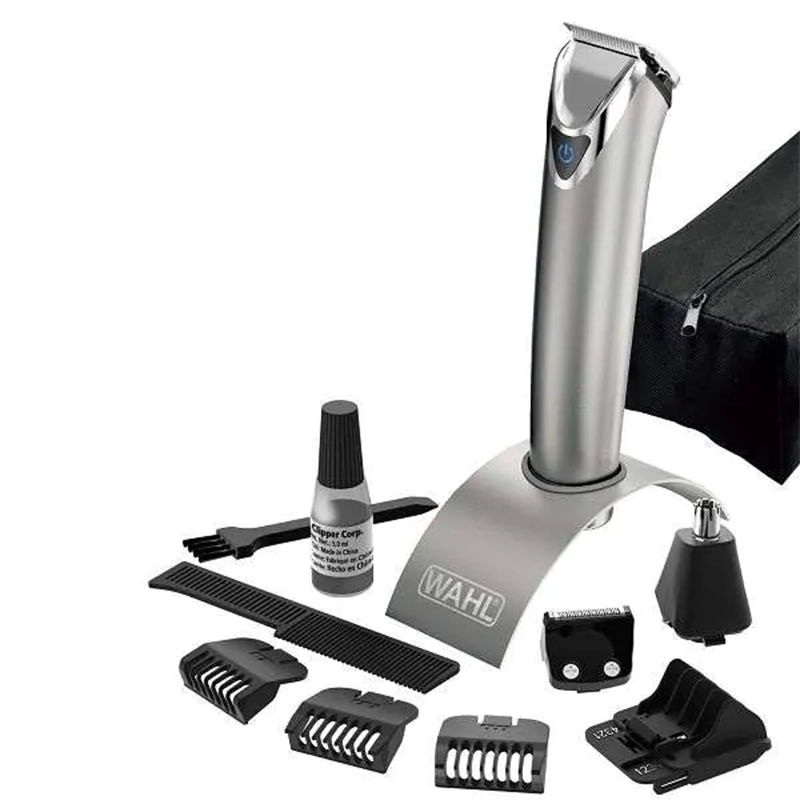Wahl Lithium Ion Stainless Steel Trimmer 9818-727 1 Wahl Lithium Ion Stainless Steel Trimmer 9818-727