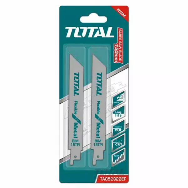 Total Reciprocating Saw Blade For Metal Tac52922Ef 1 Total Reciprocating Saw Blade For Metal Tac52922Ef
