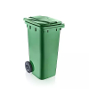 Cello Dustbin Economic 120L Plastic With Wheel Waste Bin With Tyres