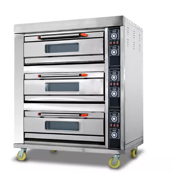 Generic Commercial Electric Baking Oven 3 Door 6 Trays 1 Generic Commercial Electric Baking Oven 3 Door 6 Trays