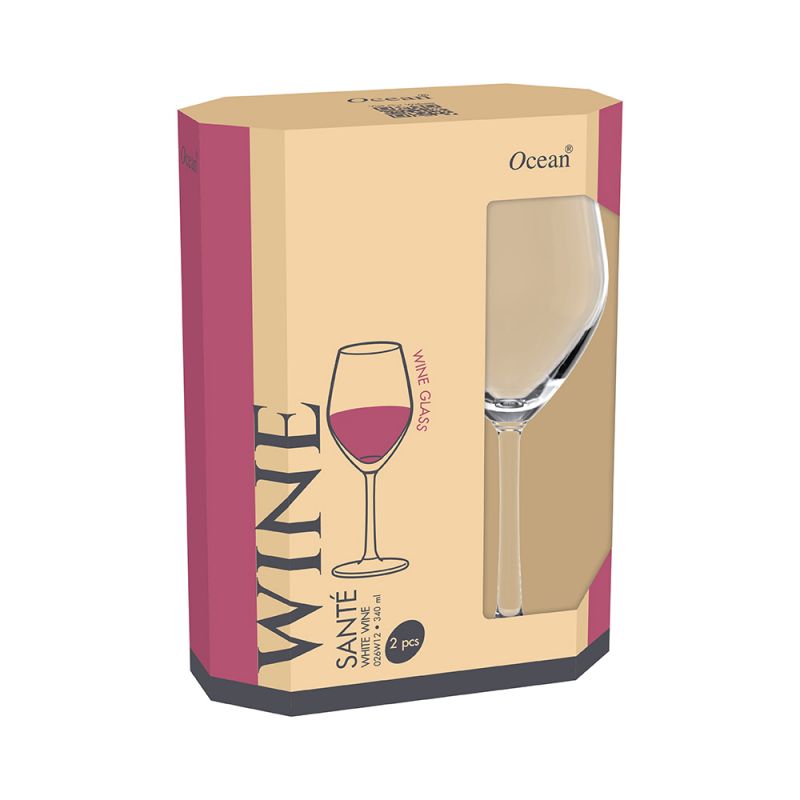 Ocean Wine Glass 2Pcs Sante White Wine 340Ml Fine Rim Stemware 3026W1202G0003 4 Ocean Wine Glass 2Pcs Sante White Wine 340Ml Fine Rim Stemware 3026W1202G0003