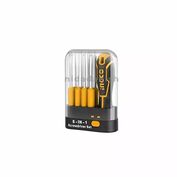 Ingco Interchangeable Screwdriver Set 9Pcs Akisd0901 1 Ingco Interchangeable Screwdriver Set 9Pcs Akisd0901