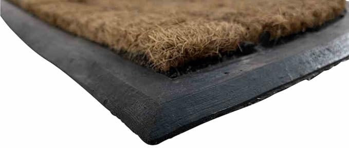 Rmh Rubber Backed Coir Brush Mat Semi 22Mm Thickness 45X75Cm 5 Rmh Rubber Backed Coir Brush Mat Semi 22Mm Thickness 45X75Cm