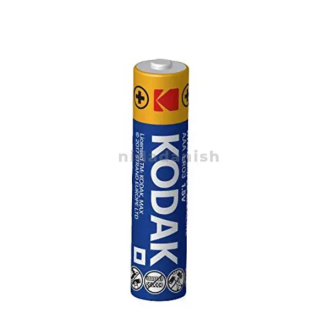 Kodak Max Super Alkaline Battery AAA 2Pcs Per Pack (Pack of 10Pcs)