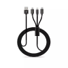 Esse Dyro 3in1 (Lightning+Type C+Micro-USB) Cable 1m ECB-USB37095