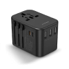 Hyphen Charge Point Universal Travel Adaptor 35W Black HTA-BK35W3516