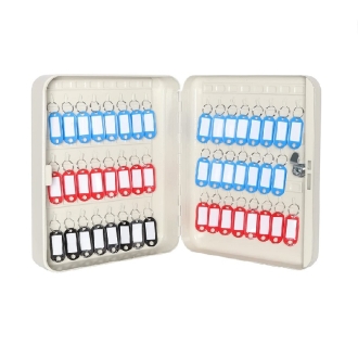Generic Key Box Holder with Key Lock 48/50 Keys Aluminium (Keychain Included)