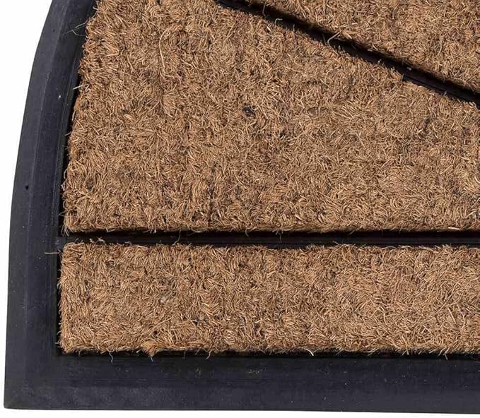 Rmh Rubber Backed Coir Brush Mat Semi 22Mm Thickness 45X75Cm 4 Rmh Rubber Backed Coir Brush Mat Semi 22Mm Thickness 45X75Cm