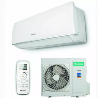 Hisense Wall Split Air Conditioner 9000BTU with Inverter, Ultra Quiet, Fast Cooling, High Efficiency AS-09TR4SYDDB03