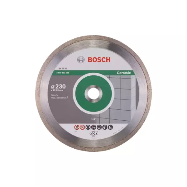 Bosch Diamond Cutting Disc 230 X 1.9 X 7Mm For Ceramic 2608602205