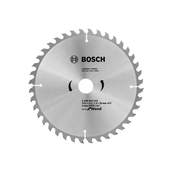 Bosch Eco Line Circular Saw Blade Wood 235Mm 40 Teeth 2608644404