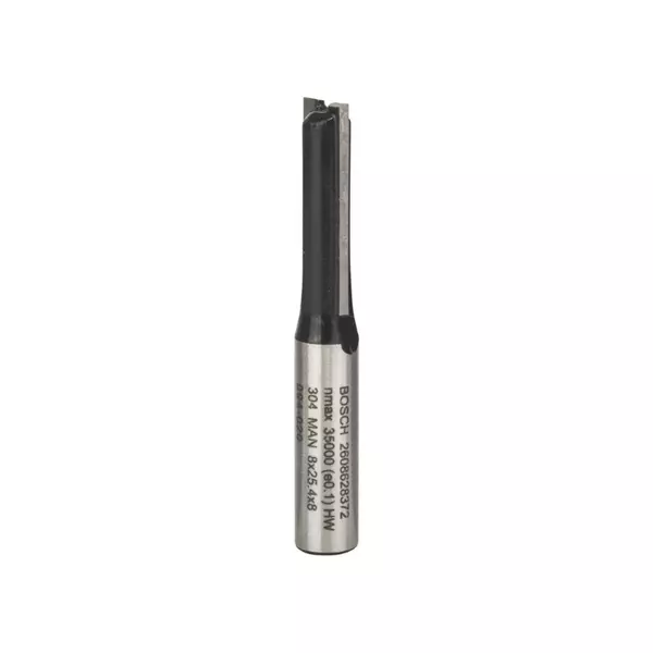 Bosch Straight Bit 8Mm, 8 X 25.4 X 56Mm 2608628372