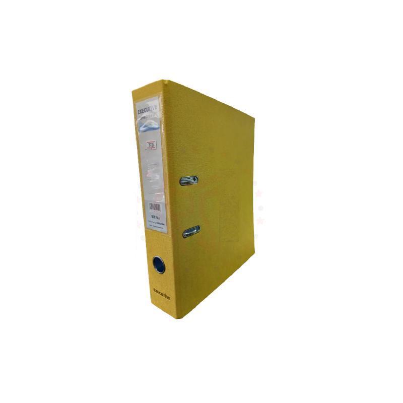 Executive Pvc Box File 3&Quot; Yellow 15135