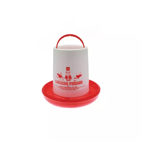 Cello Chicken Feeder Small Multi-Color (Pack Of 3) 1 Cello Chicken Feeder Small Multi-Color (Pack Of 3)