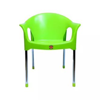 Cello Plastic Chair/Pipe Metallo 510 x 600 x 755mm