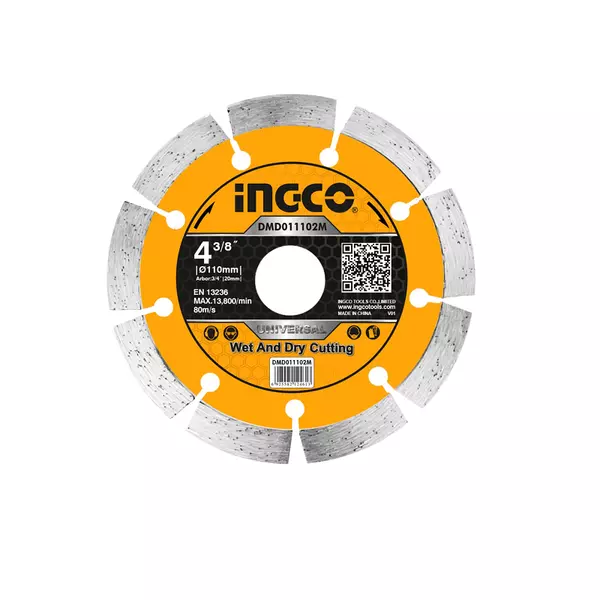 Ingco Dry Diamond Disc 110Mm Pack Of 10 Dmd011102M 1 Ingco Dry Diamond Disc 110Mm Pack Of 10 Dmd011102M