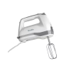 Decakila Hand Mixer 5 Speed with Eject Function 250w Kemx011w stainless steel beaters and hooks with storage for egg beaters with speed control