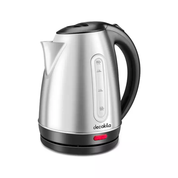 Decakila Jug Kettle 1.7L Steel With Water Guage 2200W Kekt004W Boil Dry Protection With Indicator Light Cord Storage And Anti Slip Feet Design 1 Decakila Jug Kettle 1.7L Steel With Water Guage 2200W Kekt004W Boil Dry Protection With Indicator Light Cord Storage And Anti Slip Feet Design