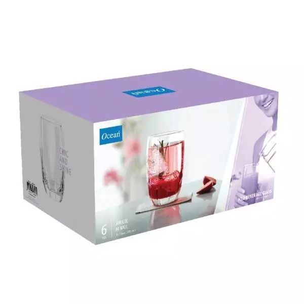 Ocean Glass 6Pcs Jubilee Hi Ball 335Ml Fancy Tumbler 1B22711 5 Ocean Glass 6Pcs Jubilee Hi Ball 335Ml Fancy Tumbler 1B22711