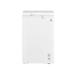 Evvoli Chest Freezer Defrost Easy to Clean 200L White EVCFM-150W